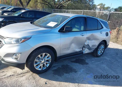 2019 Chevrolet Equinox Ls z USA, uszkodzony, nr VIN 3GNAXHEV6KS640378